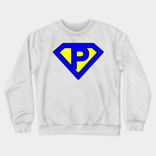 Super letter Crewneck Sweatshirt by Florin Tenica